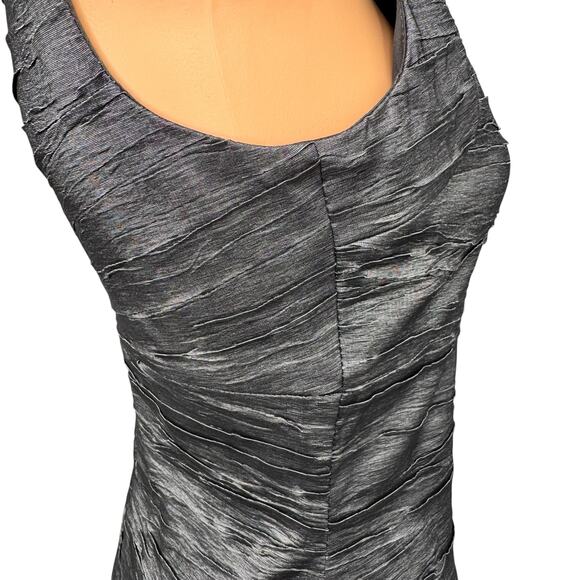 Eliza J Womens Sleeveless Triple Cutout Rhinestone Embellished Cocktail Dress 2 - Picture 10 of 14